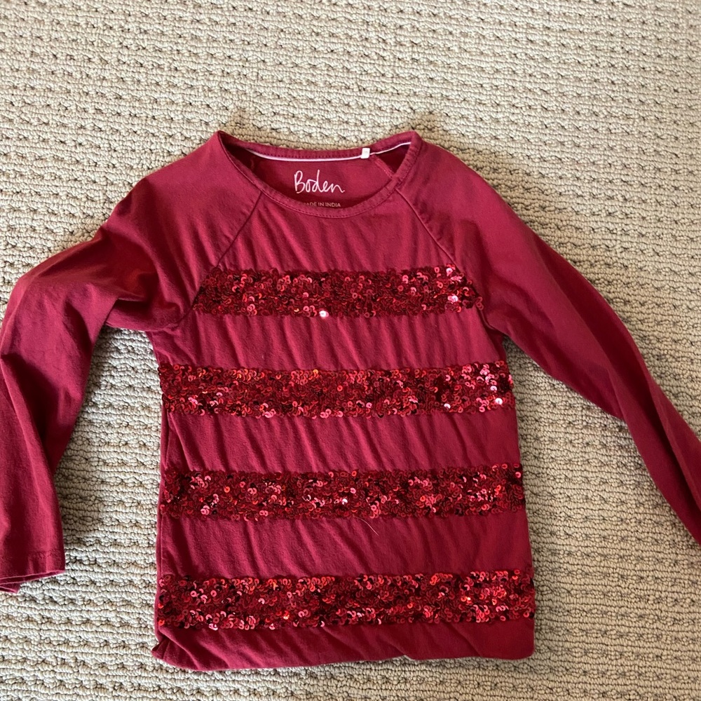 Boden girls 6/7 shirt